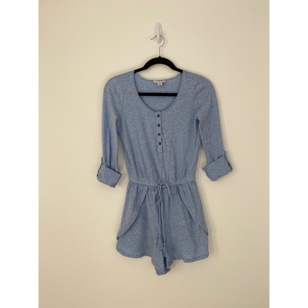AE | blue henley romper
